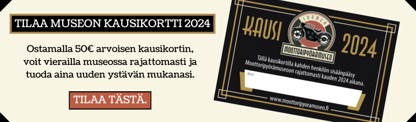 Tilaa museon kausikortti 2024